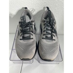 Brooks Revel 5 Running Shoes Grey Black Athletic Sneakers Fit Knit BioMoGo DNA